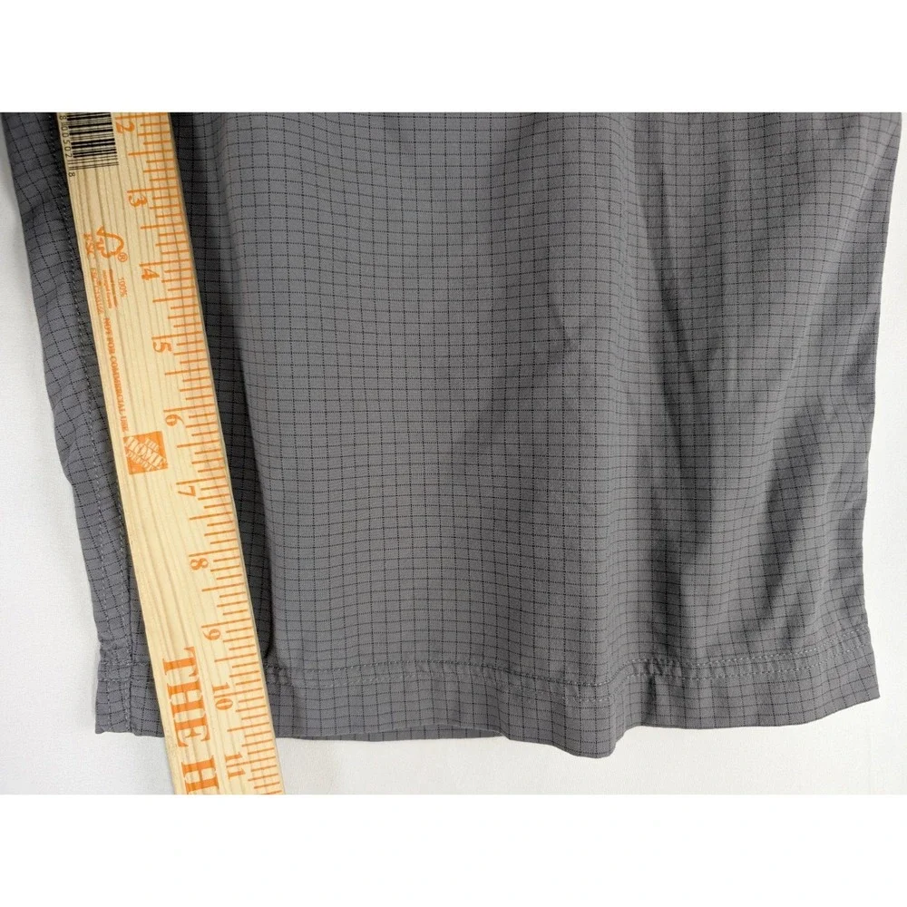 Lululemon‎ Shorts Mens 38 Gray Check 10.5